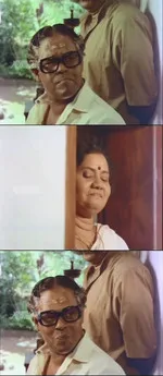 nangeli memes, memes, plain memes, nangeli plain meme, malayalam memes - Shankarankutty Menon and Nangeli Expression