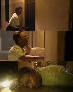 bijukuttan memes, memes, plain memes, bijukuttan plain meme, malayalam memes - Shaanthappan getting kicked