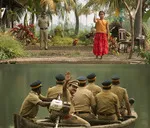 narain memes, memes, plain memes, narain plain meme, malayalam memes - Balachandran waving hands to his daughter