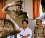 vikramadithyan memes, memes, plain memes, vikramadithyan movie meme, vikramadithyan movie plain meme, vikramadithyan movie Malayalam memes - Vasudeva Shenoy saluting Adithyan Menon