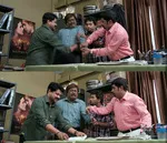 ring master memes, memes, plain memes, ring master movie meme, ring master movie plain meme, ring master movie malayalam memes - Dr Muthu forced to put thumb impression