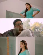 race gurram memes, memes, plain memes, race gurram movie meme, race gurram movie plain meme, race gurram movie telugu memes - Spandana walking after Bheem Prakash looking