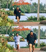 unnimoolam memes, memes, plain memes, unnimoolam movie meme, unnimoolam movie plain meme, unnimoolam movie malayalam memes - Unni chasing panicker
