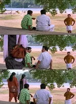 friends memes, memes, plain memes, friends movie meme, friends movie plain meme, friends movie malayalam memes - Ee kannada eppo vechu?
