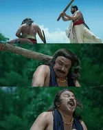 mamangam memes, memes, plain memes, mamangam movie meme, mamangam movie plain meme, mamangam movie malayalam memes - Valiya panicker beating Tahalchennor