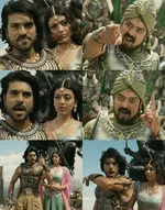 magadheera memes, memes, plain memes, magadheera movie meme, magadheera movie plain meme, magadheera movie telugu memes - Vaalulane choosthene nuvu sagam chastaavu raa