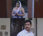 aalroopangal memes, memes, plain memes, aalroopangal movie meme, aalroopangal movie plain meme, aalroopangal movie malayalam memes - Valthsamani looking at Gangadharan