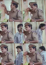 mayaponman memes, memes, plain memes, mayaponman movie meme, mayaponman movie plain meme, mayaponman movie malayalam memes - Prasad escaping from Babu
