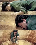 sundarakilladi memes, memes, plain memes, sundarakilladi movie meme, sundarakilladi movie plain meme, sundarakilladi movie malayalam memes - Preman finding water in the well